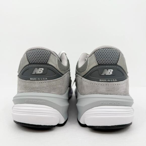 New Balance Mens Classics 990v6 Sneakers US 8 M Grey Suede Made in USA NIB - Picture 9 of 11